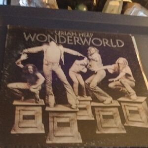 Uriah Heep Wonderworld Vinyl Record